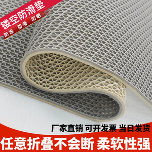 洗澡淋浴地垫浴室卫生间脚垫厕所商用户外PVC塑料镂空防水防滑垫