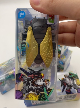 新款昆虫五合体炫酷组合昆虫机甲蜻蜓蜜蜂战队益智积木男孩玩具