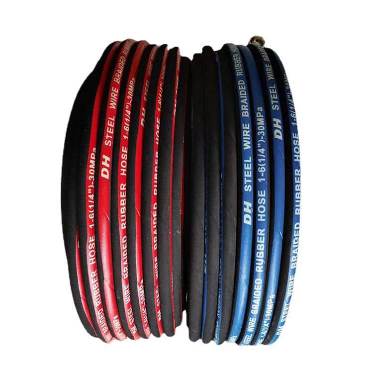 高压钢丝氧气管乙炔丙烷管焊割气割软管氧气煤气管工业防漏气爆管