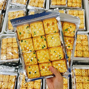 正宗台湾香葱牛扎夹心饼干拉丝牛扎台湾风味牛轧糖休闲零食品小吃