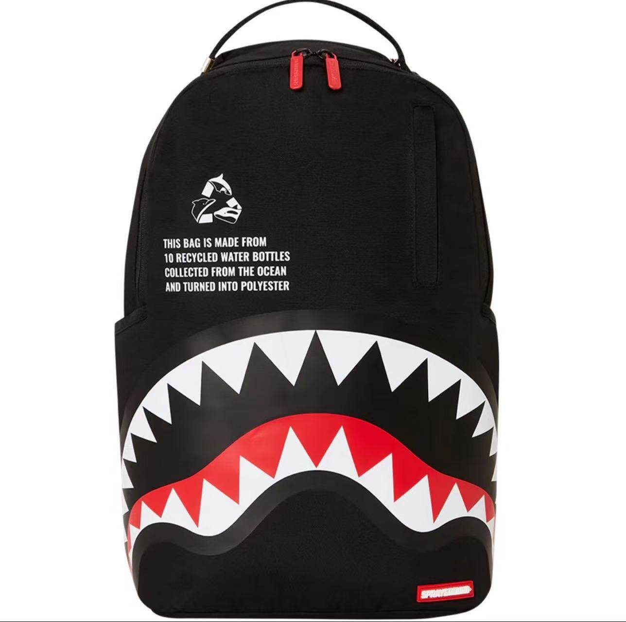 SprayGround 正品代购 鲨鱼 鲨鱼嘴 潮流双肩包 背包