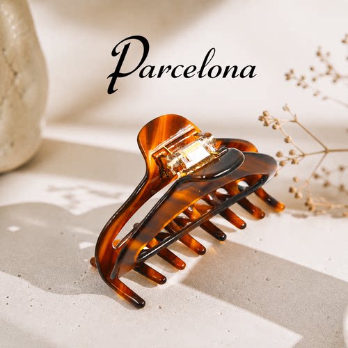 Parcelona抓夹醋酸欧美抓力强