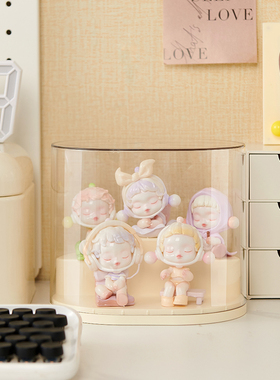 盲盒收纳展示架透明亚克力手办展示柜星星人展示盒泡泡玛特收纳盒