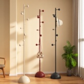 落地网红泡泡衣架挂衣架卧室客厅玄关金属家用立式 衣服挂架衣帽架