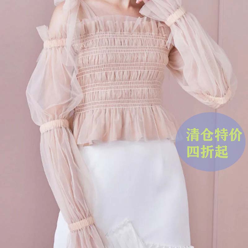 2025法式秋季新款雪纺衬衫上衣女