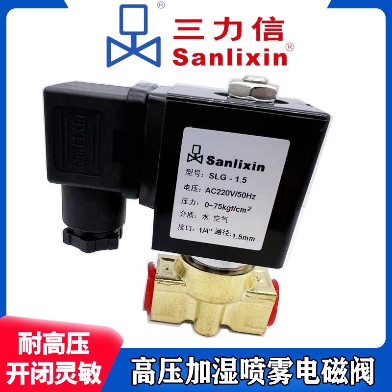 SLG-1.5SLZ1DF02V1BC2三力信高压电磁阀1.2B01A02AC03 13D06-5451
