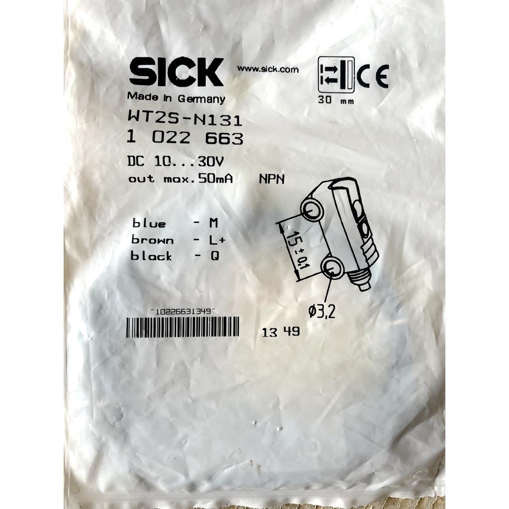 全新原装德国西克SICK漫反射光电开关WT2S-N131 WT2S-N131S10