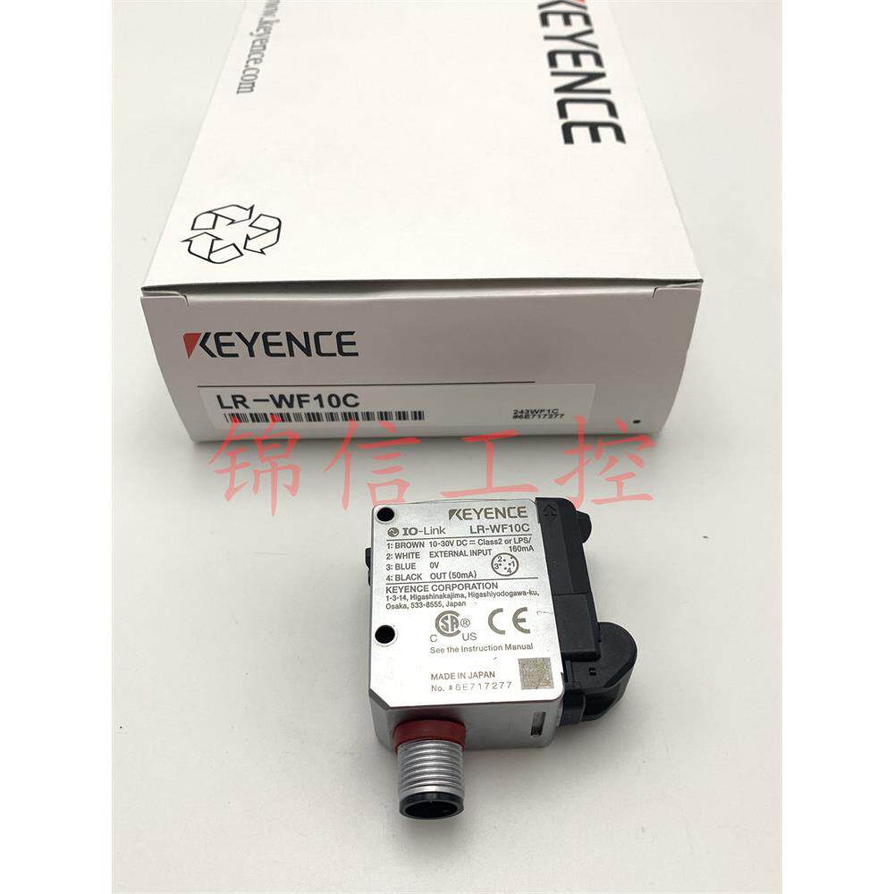 原装正品KEYENCE/基恩士LR-WF10C M12连接白色光点光纤放大器现货