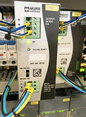 现货MURR穆尔85133 85135 85137 85305 85304导轨式开关电源DC24V