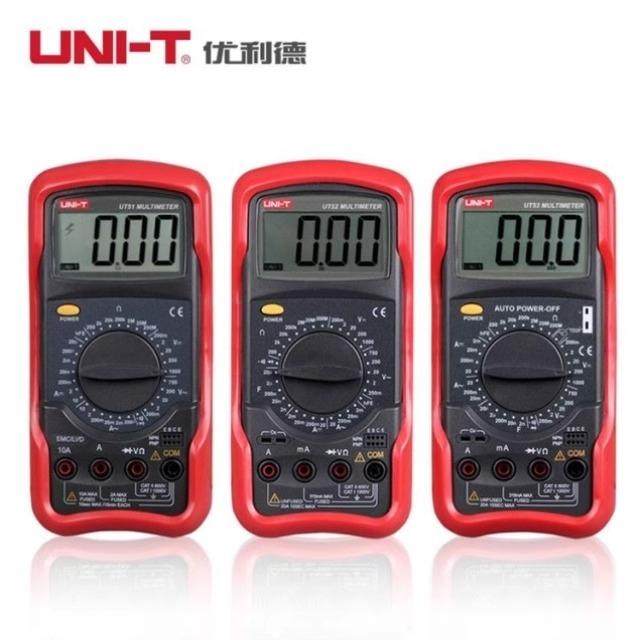 优利德UT51/UT52/UT53/UT54/UT55/UT56/UT58A万能表数字万用表