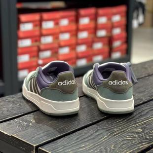 Adidas/阿迪达斯ENTRAP男女通用少年感复古低帮运动板鞋JR8322