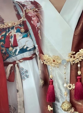 男女通用合金汉服古代项圈