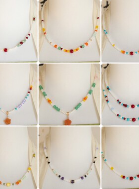 国风小清新短璎珞汉服配饰