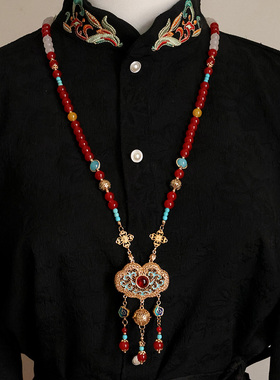 合金、琉璃马面裙配饰新中式