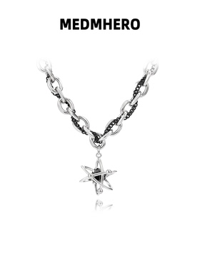 量子纠缠项链小众高级感情侣吊坠