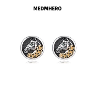 2026新品【马上有钱】男士耳钉潮本命年耳饰送男友新年情人节礼物