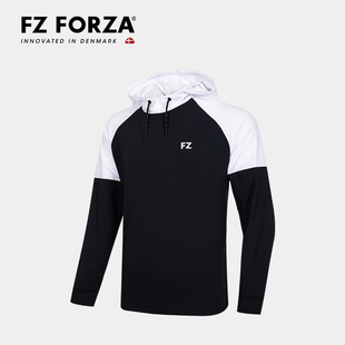 FZFORZA羽毛球服旗舰店正品中性款针织连帽运动休闲卫衣FZ_CL2511