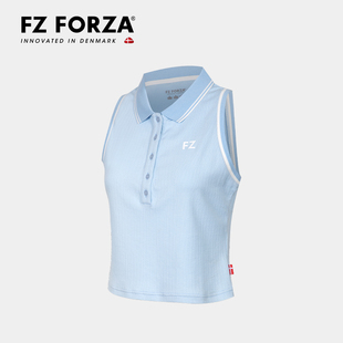 FZFORZA羽毛球服 匹克球夏日系列无袖T恤运动短袖 FZ T-51103PCB