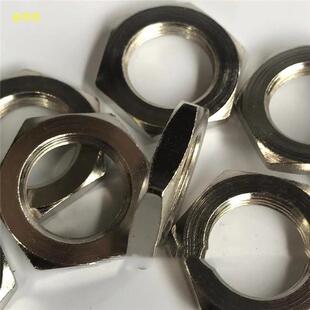 六角薄螺母气缸螺帽M12M14M16M18M20X1M22M24M26x1.5M27M28M30X2