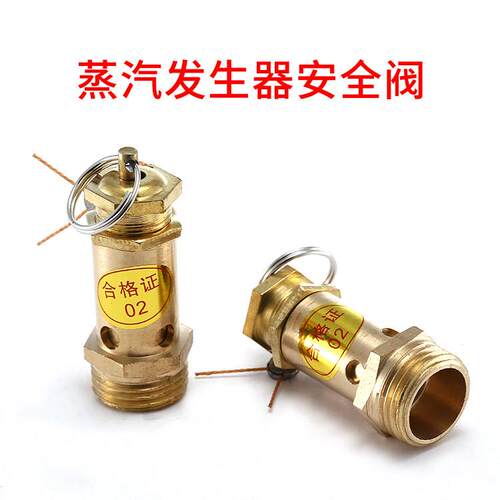 江心佳先4分3KW电锅炉蒸汽产生器安全阀0.4MPA 压力阀门锅炉配件