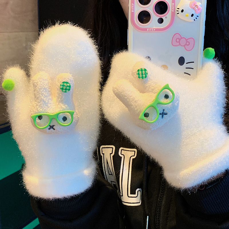 幸运草米菲兔卡通款手套