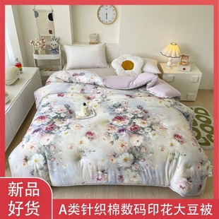 玉芙妮母婴级大豆纤维被子秋冬加厚被芯单人被子双人被子整张棉被