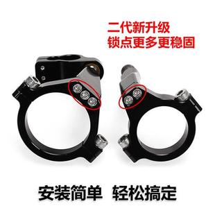 适用春风450SR改装钛尺码支架方向阻尼器平衡杆 欧林斯海魄可安装