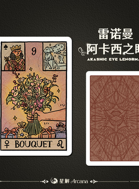 星解《阿卡西之眼》正版雷诺曼 AKashic Eye利诺曼简单桌游卡牌