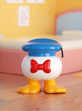 【现货】网红家用客厅可爱唐老鸭小矮凳创意摆件家居饰品换鞋凳