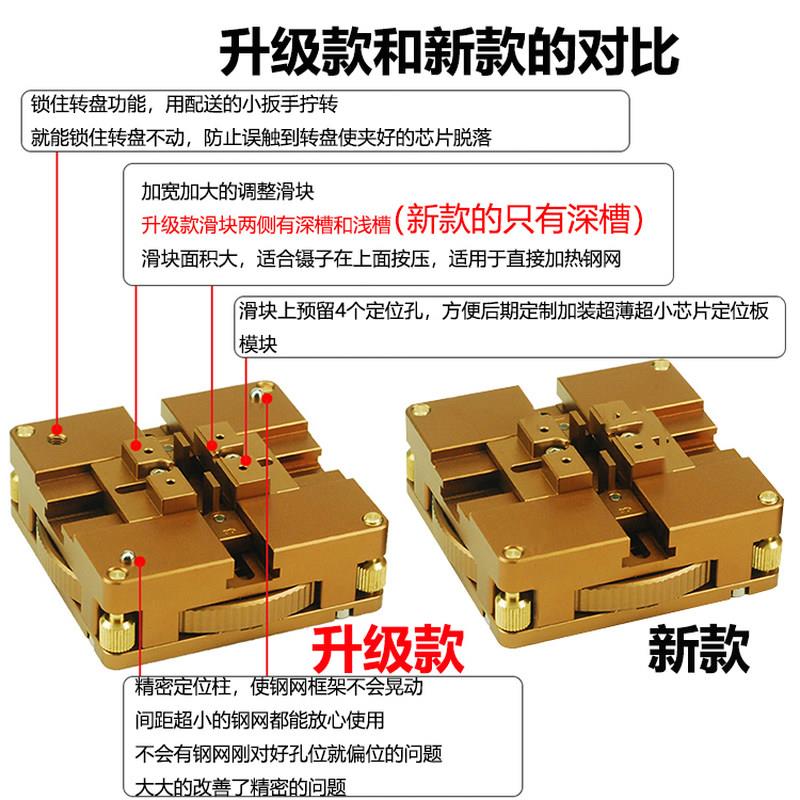 BGA自动定位植锡台CPU维修焊接工具锡球锡浆返修植球台送90万用网