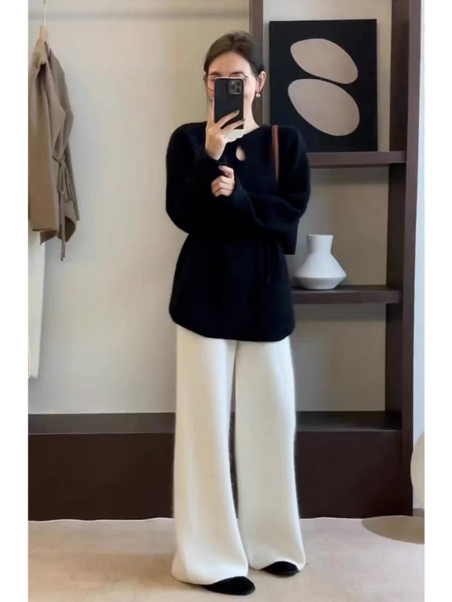 深冬装搭配一整套韩剧女主穿搭针织毛衣裤子小香风两件套装女秋冬,女装/女士精品,时尚套装,淘宝优惠券,粉丝福利购,淘宝优惠卷