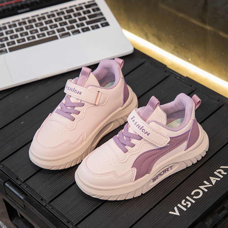 ABC Fans女童板鞋2025春秋新款儿童时尚休闲运动鞋男童鞋防滑童鞋