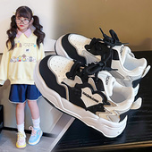 Fans女童鞋 中大童软底板鞋 子时尚 ABC 运动鞋 2026春秋新款 鸳鸯童鞋