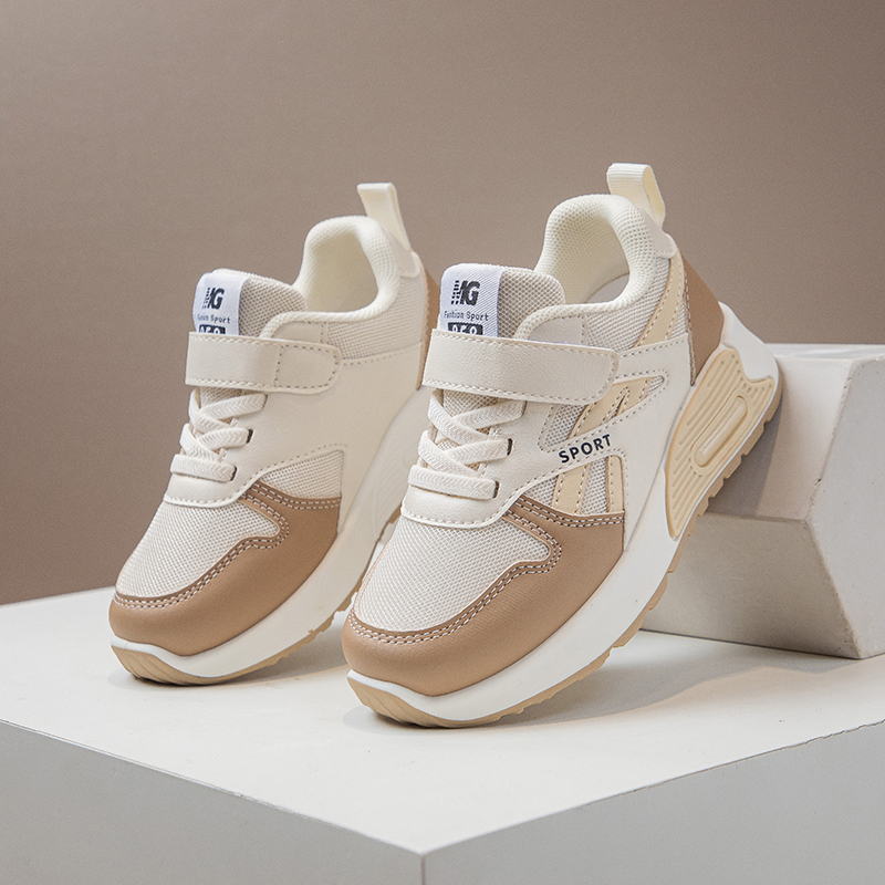 ABC Fans男童鞋2025春秋新款中大童软底透气网面运动鞋儿童跑步鞋