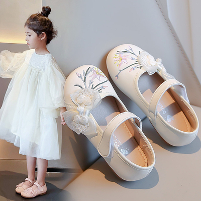 ABCFans童鞋女童皮鞋中式公主鞋