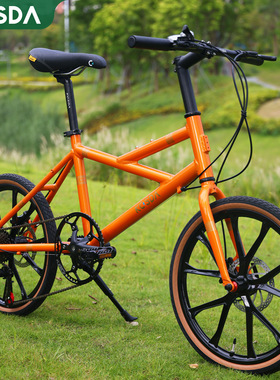 kosda20寸铝合金超轻变速一体轮公路自行车通勤脚踏车男女款单车