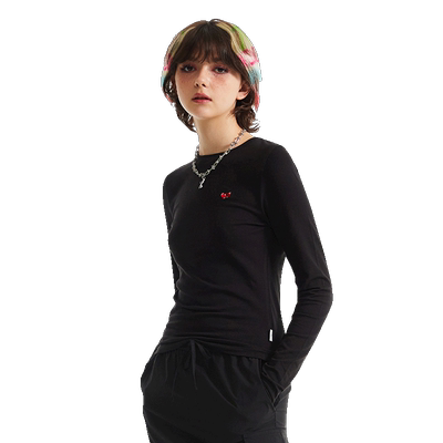 kirsh长袖T恤修身显瘦基础打底衫