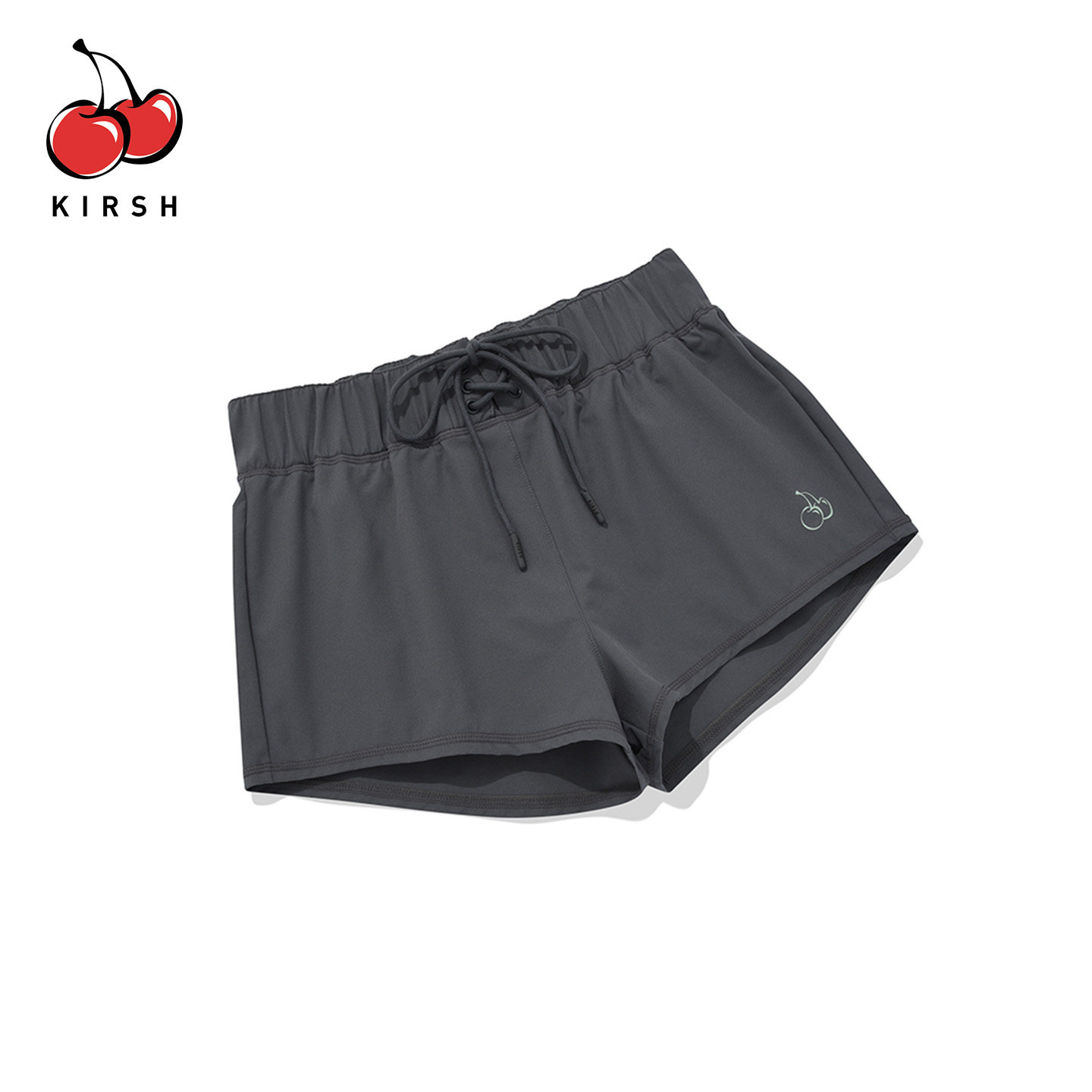 KIRSH樱桃速干宽松休闲短裤女夏轻量化抽绳松紧腰健身跑步运动裤