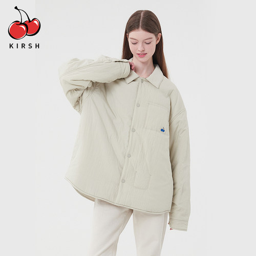 大樱桃中长款休闲保暖棉服