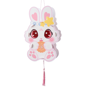 新年春节马年元宵手工diy雄狮灯笼国潮醒狮花灯狮子儿童制作材料