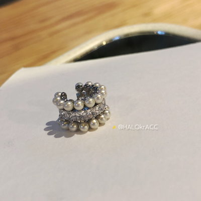 HALOkrACC韩国GIL方钻耳夹