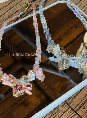 HALOkrACC韩代波光雪域心项链