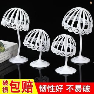 假发收纳放假发的架子放假发的头模收纳架假发展示架放置头发支撑