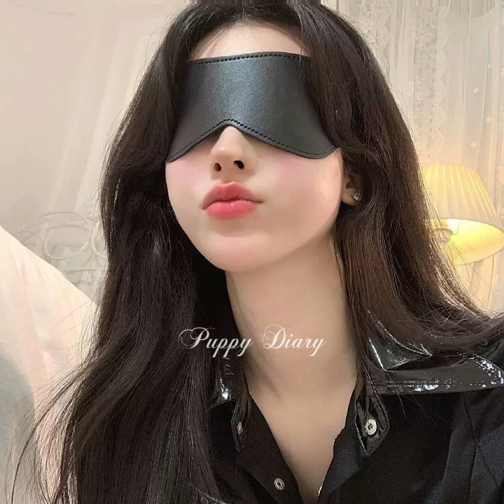 Puppy*眼罩性感皮革蕾丝遮光蒙眼面具女角色扮演cosplay演出道具