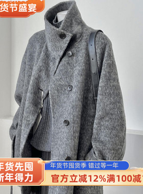 TOO家-小个子气质毛呢外套羊毛外套(配腰带)（含100澳毛）25DF558