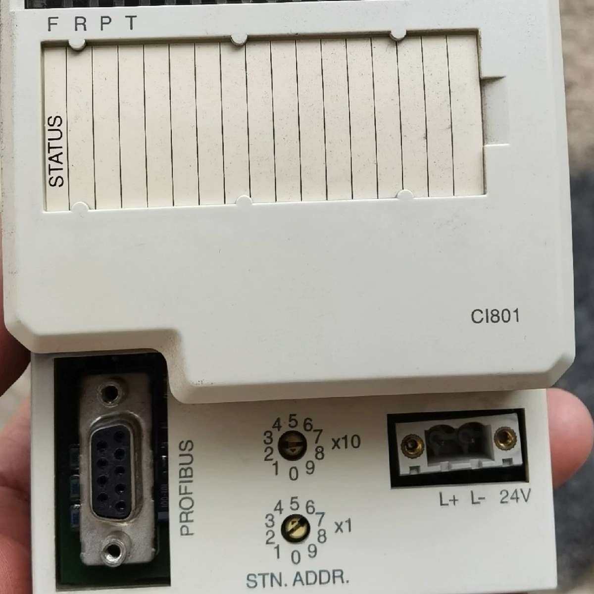 DCS控制模块，型号CI801，PROFIBUS接口