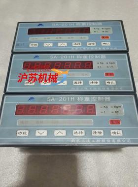 南京三埃SA－201H称重控制器成色如图通电显示正