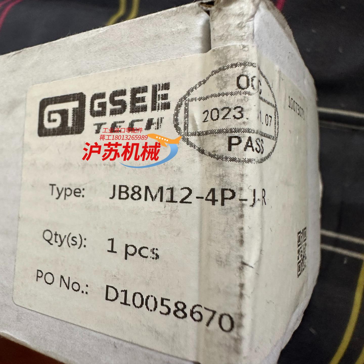 GSEE吉诺TECH模块JB8M12-4P-J-R原装正