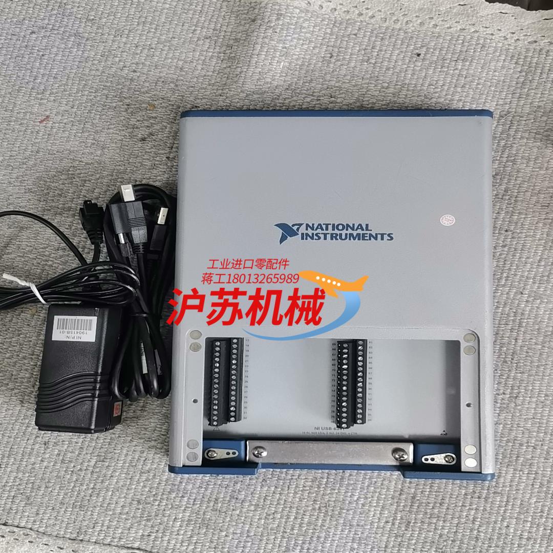 NI USB-6341 功能正常 含附件 售出功能正常放