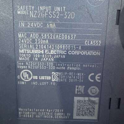 NZ2GFSS2-32D 安全输入单 速抢